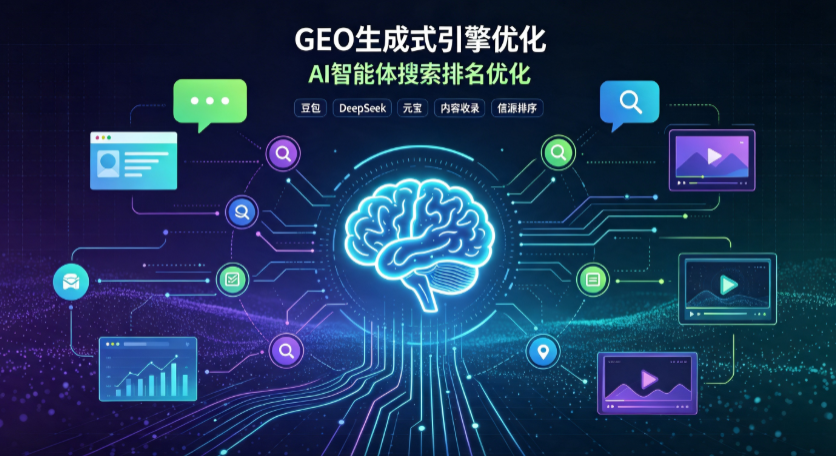 涪城区GEO 浪潮来袭：生成式引擎优化崛起，创作者争抢豆包、DeepSeek、元宝智能体流量入口