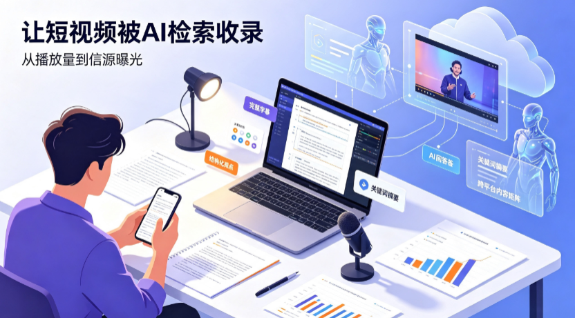 涪城区短视频创作者新必修课：吃透 GEO 优化，让抖音内容被豆包、DeepSeek、元宝智能体收录